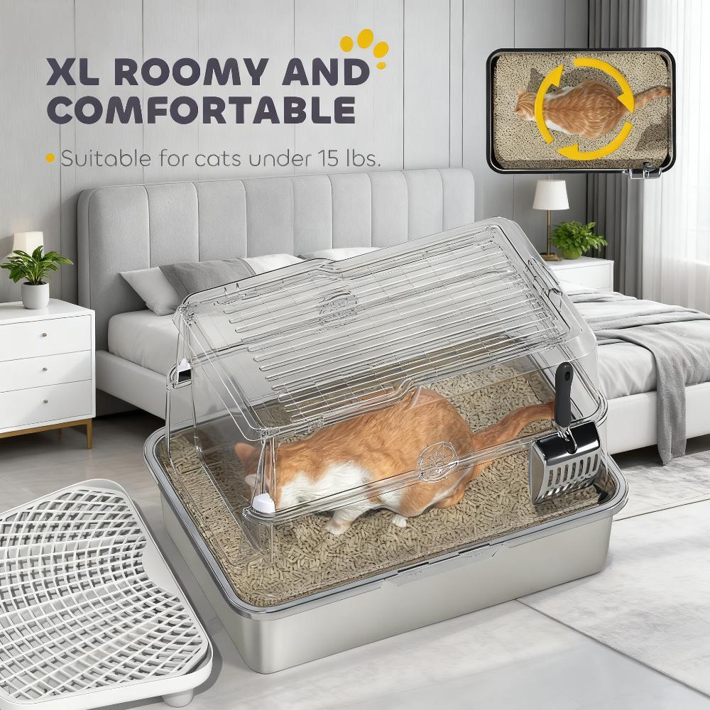 Stainless Steel Litter Box