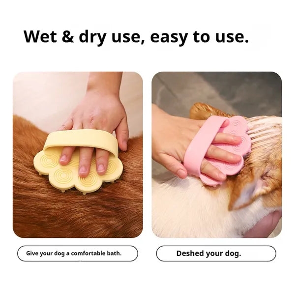 Pet Bath Comb and Brush
