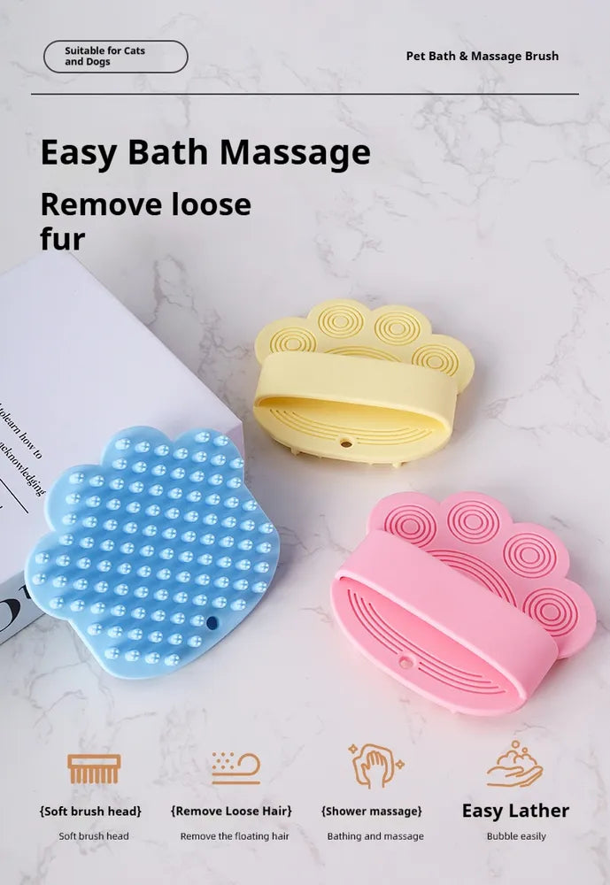 Pet Bath Comb and Brush