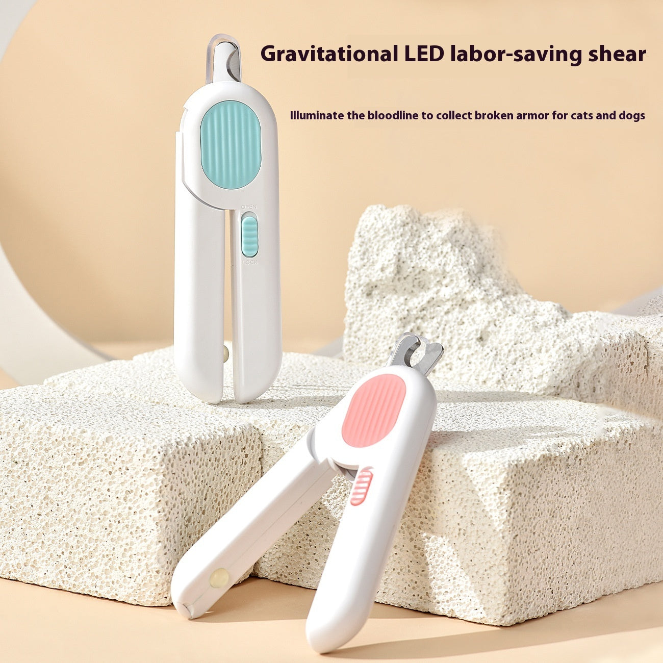 Pet LED Nail Clippers